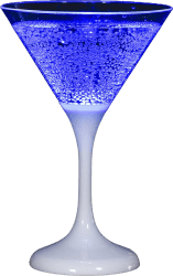 Unison Lysande Cocktail glas 22 cl - Inkl. batteri