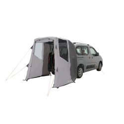 Easy Camp Krossbu Mini – praktiskt biltält som monteras på campervanens baksida och ger extra skyddad yta vid camping och friluf