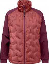 Pinewood Abisko Insulation Hybrid JKT W -Brickpink/Burgundy