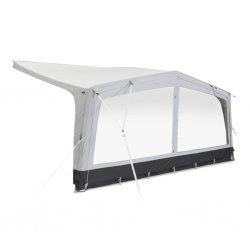 Frontpanel till Telta Sky Link 400 soltak med luftkanaler.