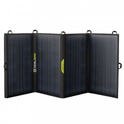 En solpanel på 50W med anslutning för Goal Zeros större batteripack som Yeti och Sherpa.