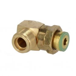 Vinkelkoppling för Truma reduceringsventil.