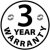 3 års garanti.