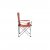 Spruce Arm Chair Clay Red är en slitstark och hopfällbar stol perfekt för camping.