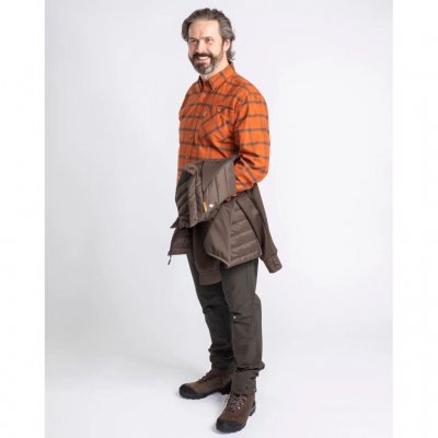 Flanell skjorta i 100% bomull.