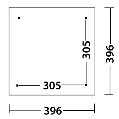 Måttskiss Outwell Wakefield Trädgårdstält