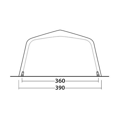Dörrmått för Outwell Roseville 6SA
