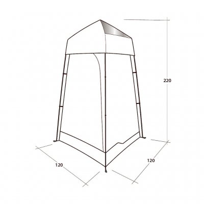 Måttskiss Outwell Seahaven