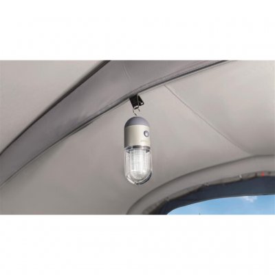 Outwell HookTrack System på Outwell Wood Lake 7ATC Familjetält.