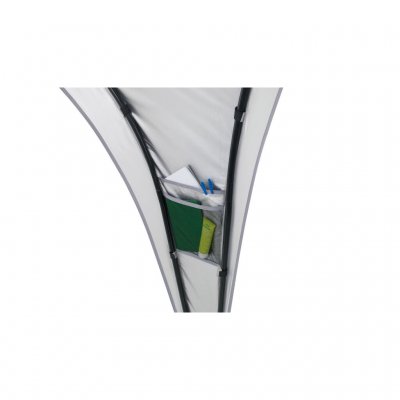 Förvaringsfickor i tältduken.