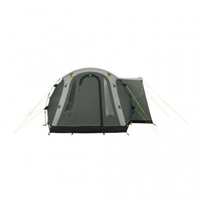 D-formad entrédörr med regnskyddad dragkedja