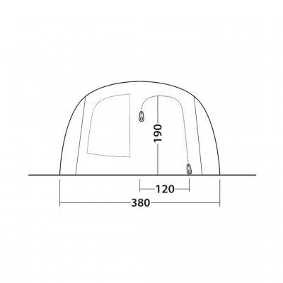 Dörrens mått för Outwell Phoenix 6+2