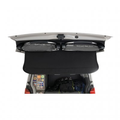 Markistältet kan förvaras i förvaringsutrymmet i bagageluckan