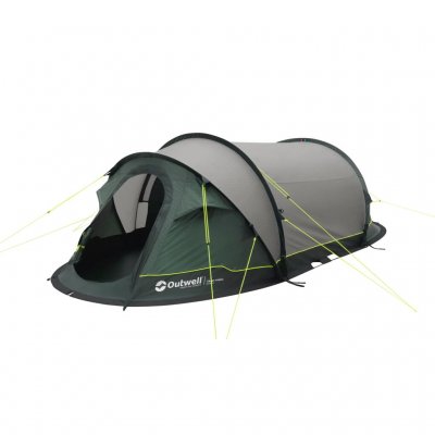 Outwell Nexion 2 Forest med öppen dörr.