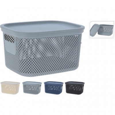 Storage Box m lock 6L Blandade färger