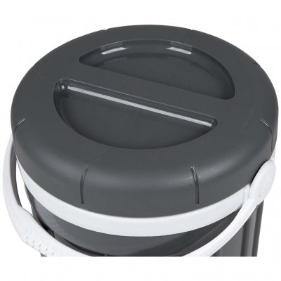 Smart skruvlock för enkel påfyllning.