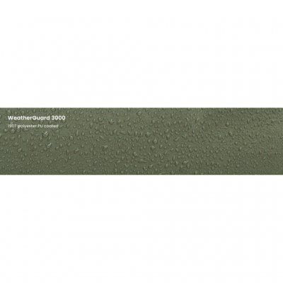 WeatherGuard 3000, 190T polyester PU-belagd, PFC-fri vattenavvisning, flamskyddande