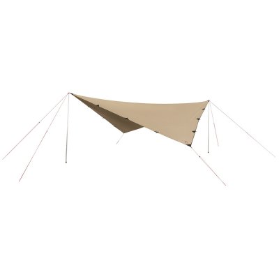 Robens Tarp kan användas med ett tält eller fristående