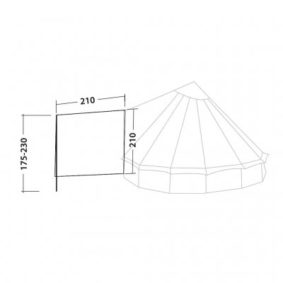 Robens Universaltarp för Tältkåtor