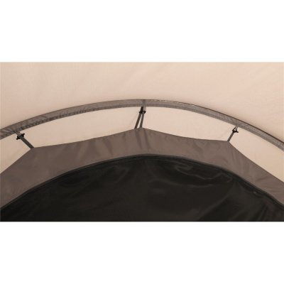 Kraftig upphängning för sovkabinen.