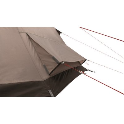 Stora ventiler på sidan ger ett bra luftflöde i Robens Field Base 800.