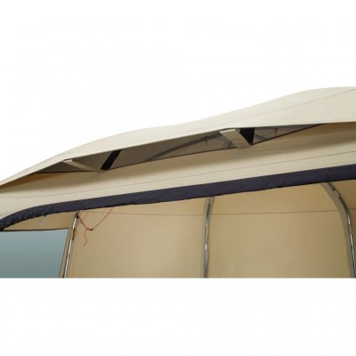 Ventilen upptill ger ett bra luftflöde.