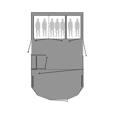 Outwell Vermont XLP Golvskydd