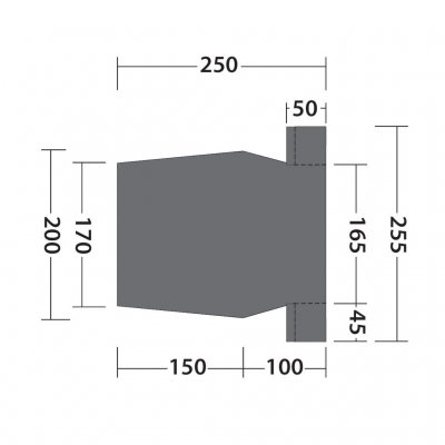 Mått Outwell Footprint Lux Sandcrest S