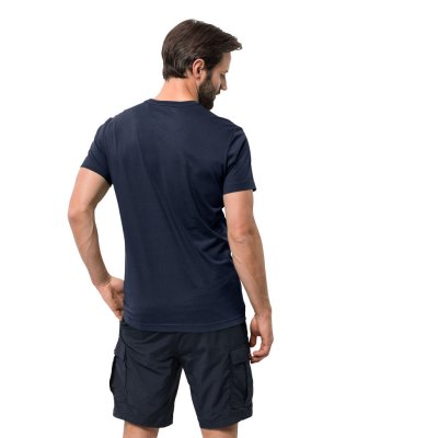 Jack Wolfskin Essential T Men Night Blue baksida