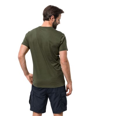 Jack Wolfskin Essential T Men Khaki baksida