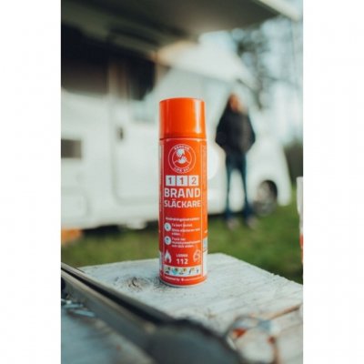 En kompakt brandsläckare som släcker alla typer av bränder