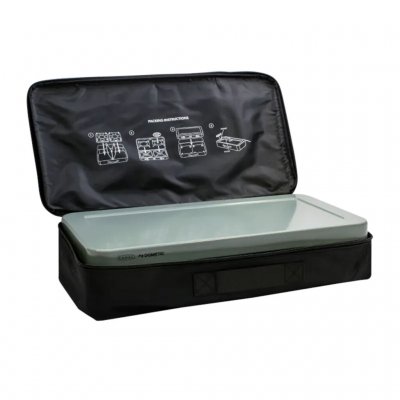 Campingspisen kommer med en väska som underlättar transport och förvaring.