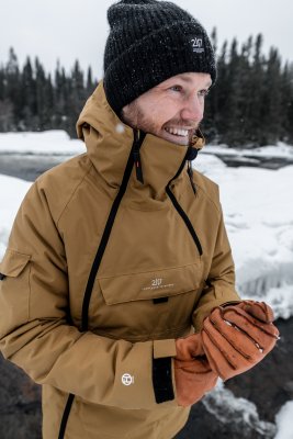 2117 Tybble Vinterjacka Herr Gold