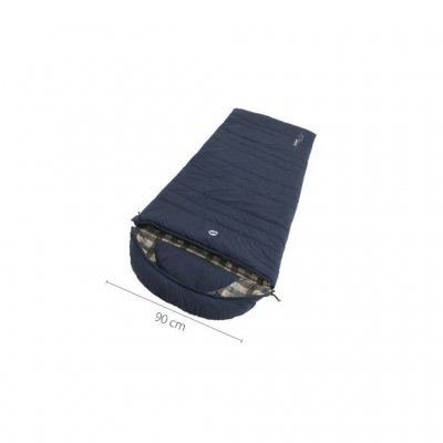 Outwell Camper Lux är en rymlig och skön sovsäck.