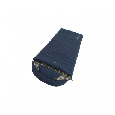 Outwell Camper Lux sovsäck med dragkedjan helt stängd.