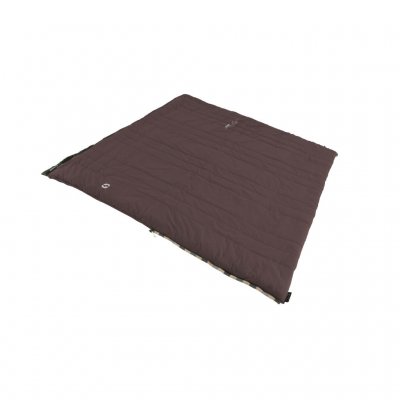 Sovsäcken kan öppnas helt så blir den en filt eller ett täcke.