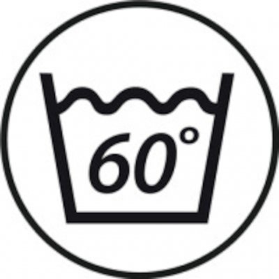 Kan tvättas i 60 grader.
