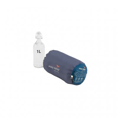Easy Camp Starling Mummy Blue Jr. Barnsovsäck kan rullas ihop till en liten packstorlek