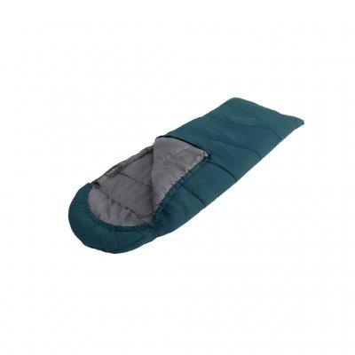 Övervikt kan längs med sovsäckens dragkedja för att minimera värmeläckage