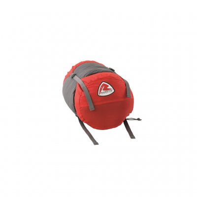Kompressionssäck ger en enkel packning.