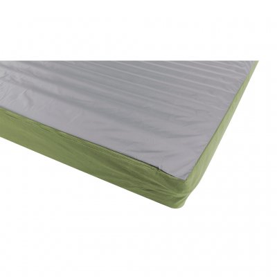 Allt-i-ett-design: luftmadrass, PU-skumtopp och vadderat bomullsöverdrag