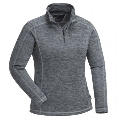 Pinewood Abisko Midlayer Halfzip Dam Dark Grey - användbar mjuk och slitstark fleece.