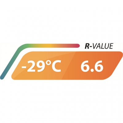Liggunderlaget är isolerad för att klara temperaturer på minusgrader.