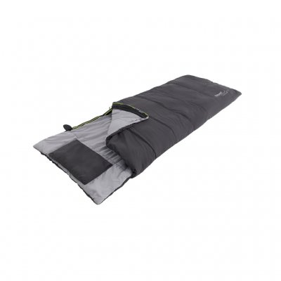 Sovsäcken har en ficka för värdesaker eller telefon.