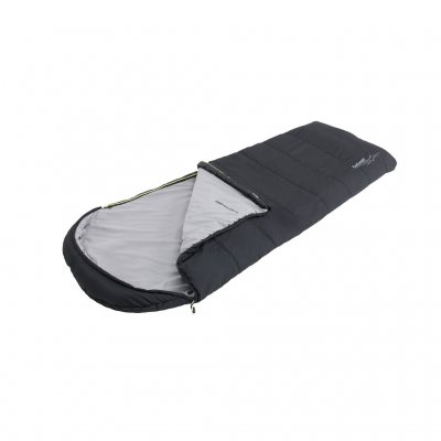 Tvåvägsdragkedja gör att endast fotändan kan öppnas.