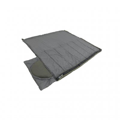 Sovsäcken går öppna helt för att använda som täcke.