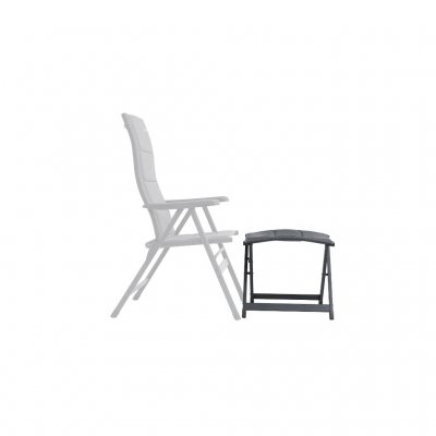 Snabbtorkande stoppning på fotstödet till campingstolen.