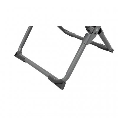 U-formade ben och en ram i pulverlackerat stål ger en stabil stol med en max belastning på 100 kg