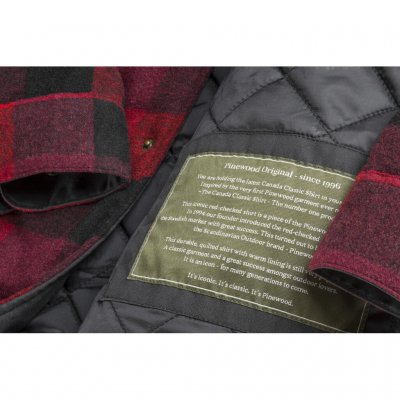 Pinewood Canada Classic 2,0 Vadderad Skjorta Herr