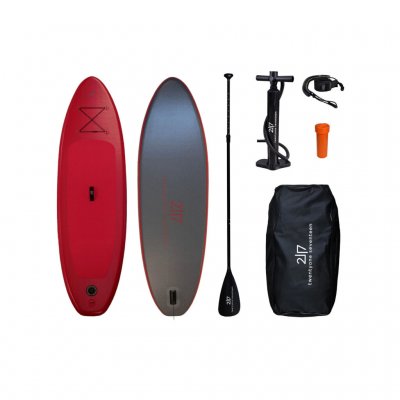 SUP Aqua Hybrid 9, uppblåsbar SUP i robust material för både nybörjaren och den mer erfarne.